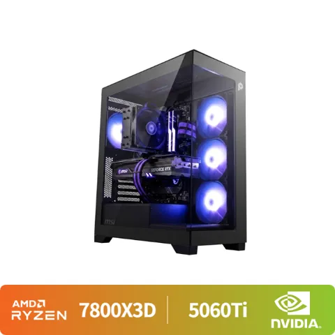 게이밍 추천 조립PC_R7943W (7800X3D/5060Ti) 9월 MD PICK