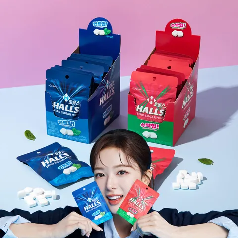 호올스 제로 슈가 민트 15.4g 10개입 2종