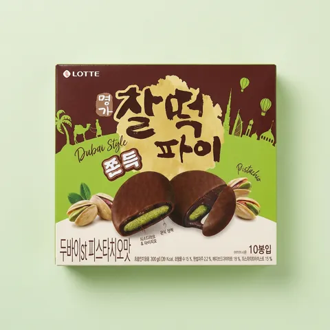 롯데 두바이st 찰떡파이 300g 2개