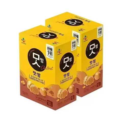 티멤) CJ 맛밤 420g(42g, 10입), 2개 (총20입)