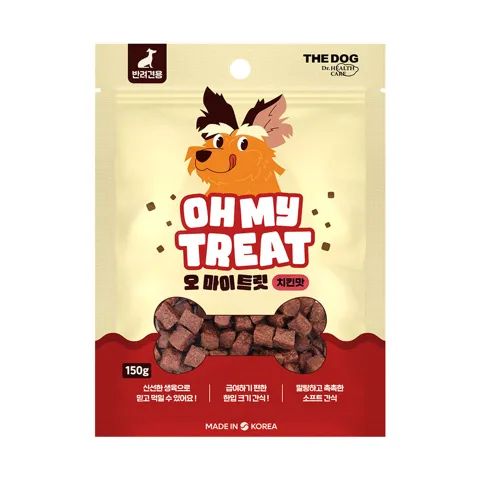 개간식) 더독 오마이트릿 치킨, 150g, 1개
