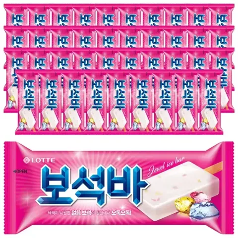티멤) 롯데웰푸드 보석바, 80ml, 40개