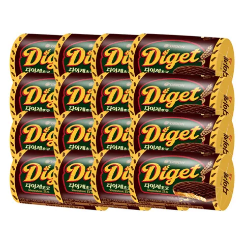 오리온 다이제 초코 225g x 16개