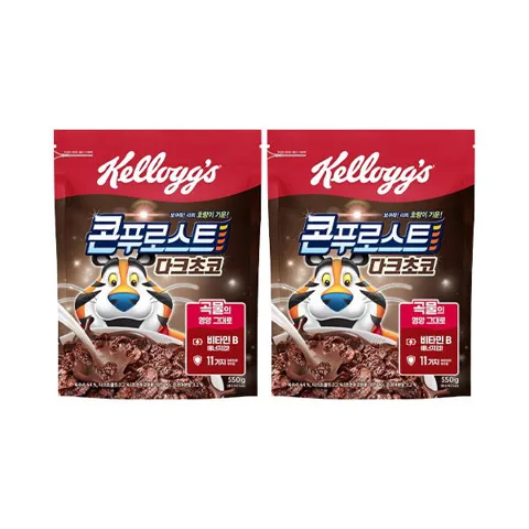 티멤) 켈로그 콘푸로스트 다크초코 550g, 2개