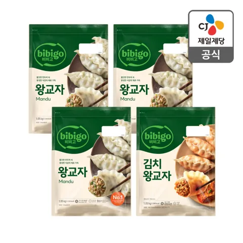 비비고 왕교자 1.05x4봉 (고기3+김치1)
