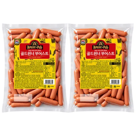 골드윈너부어스트 1kg x 2개