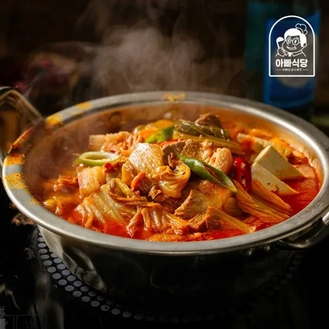 체험딜) 아빠식당 국내산 돼지고기로 만든 김치찌개 230g