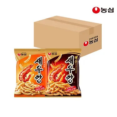 새우깡 90g 8개 + 매운 새우깡 90g 8개