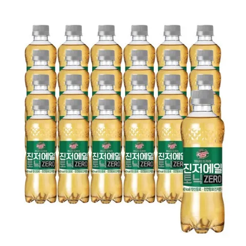 캐나다 진저에일 토닉 제로 300ml 24개