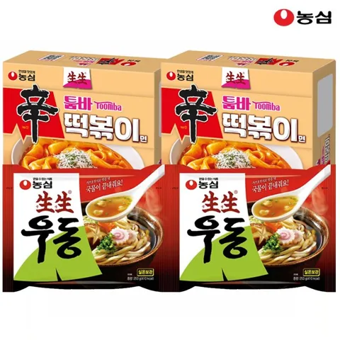 농심 생생우동 16봉