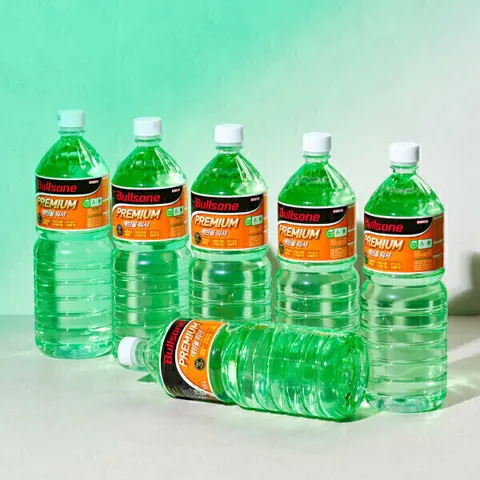 불스원 레인OK 프리미엄 에탄올워셔 1.8L 6개 +(2in1 발수코팅세정제 증정)
