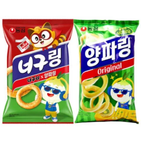 신제품 농심 너구링 10개