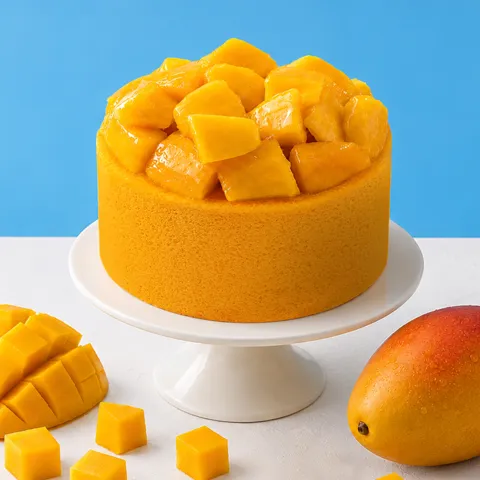 파리바게뜨 망고밤 케이크