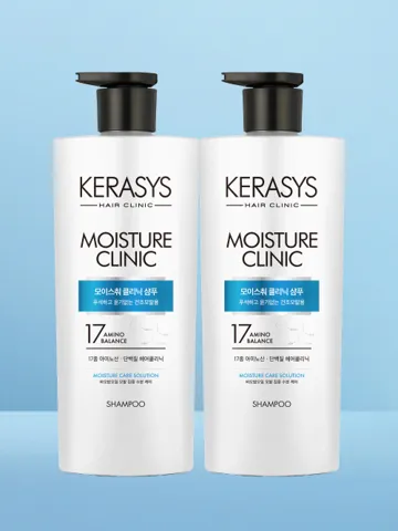 케라시스 클리닉 모이스춰 샴푸 750ml 2개