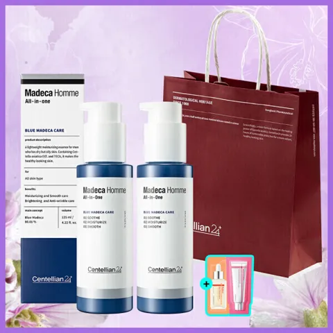 동국제약 센텔리안24 마데카 옴므 올인원 125ml 2개+쇼핑백+샘플 15280원 무배