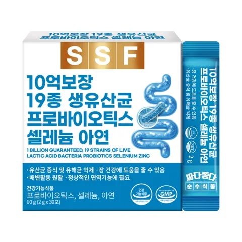 순수식품 10억보장 19종 생유산균 프로바이오틱스