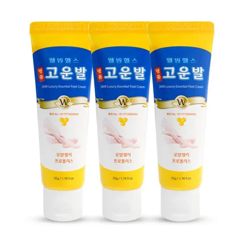 명품 고운발 튜브 크림 50g 2개 + 고운발 110g