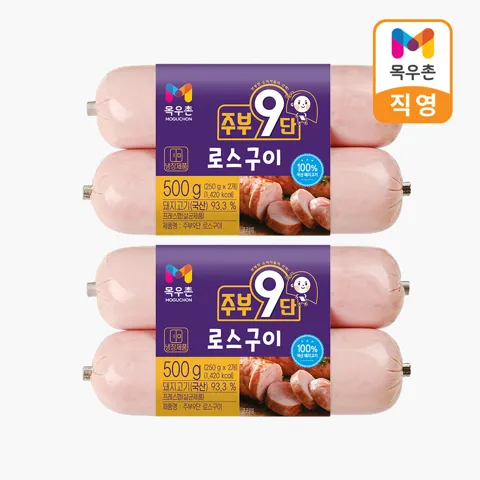목우촌 주부9단 로스구이 250g, 4개 8,000원 (임박)