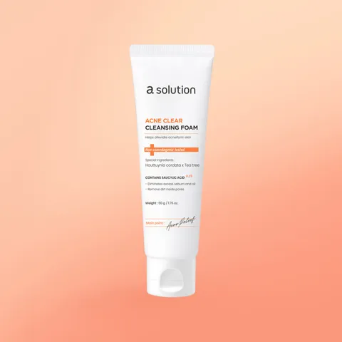 에이솔루션 아크네 클리어 클렌징폼 50g