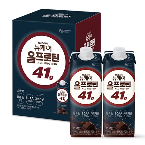뉴케어 올프로틴 초코맛 350mL 4팩 체험팩