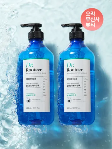 케라시스)닥터루티어 쿨페퍼민트 탈모샴푸 800ml 2개 9,510원 외