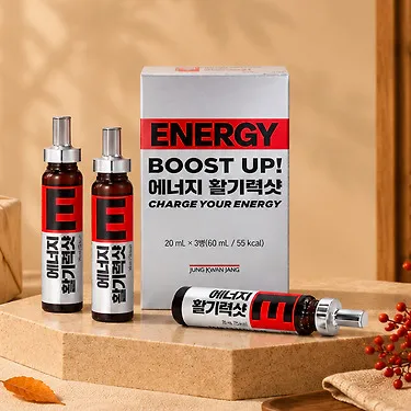 정관장 에너지 활기력샷 20ml 3병
