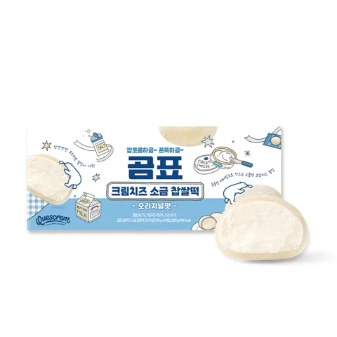 곰표 크림치즈 소금 찹쌀떡 오리지널맛 2팩