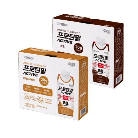 프로틴밀 액티브 3팩 체험팩