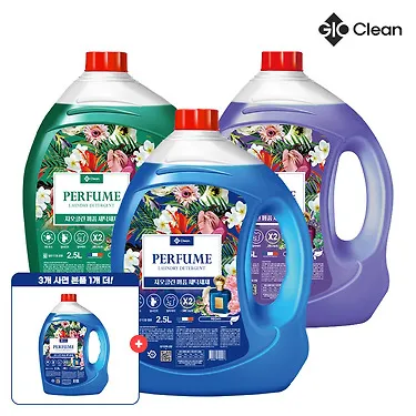 지오클린 퍼퓸 세탁세제 2.5L
