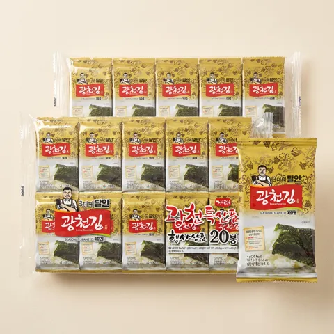 3대째 달인 광천김 40봉