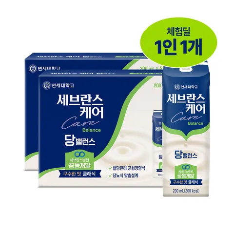 8개) 당밸런스 클래식 구수한맛, 200ml, 8개 6,900원 (무배)