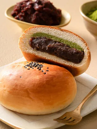 박준서 베이커리 명장 녹차 단팥빵 6개(3입*2팩) 7,900원 [소비기한 2026/11/19]