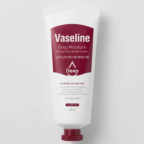 바세린 딥 모이스처 고보습 핸드크림 60ml 5개