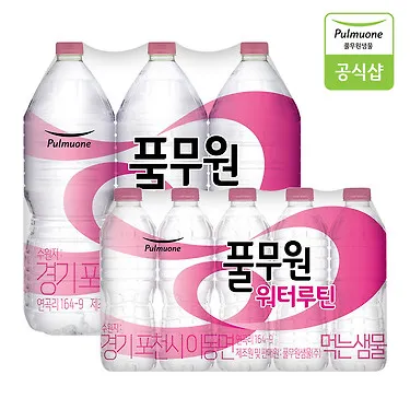 워터루틴 생수 2L 30병