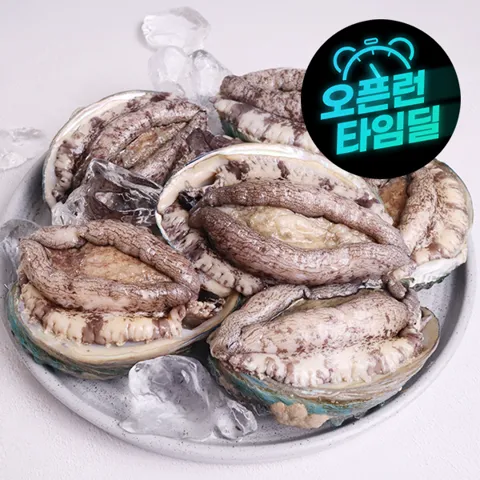 (신선집중) 8-9미 활전복 1kg 초특대 기삼산지직송 신선특허 내일도착 선물포장