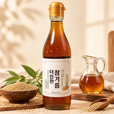 참기름 들기름 350ml 1병/2병 골라담기 (무배)