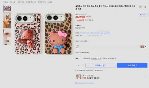 아이폰 듀오 케이스