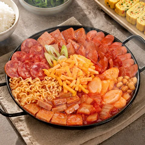 셰프애찬 의정부식 부대찌개 간편식 밀키트 700g, 3개 [원산지:상세설명에 표시]