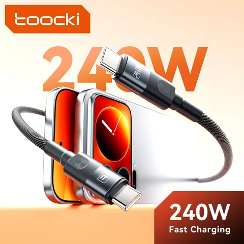 투키 240W USB C to Type C 케이블 PPS PD240W_5개