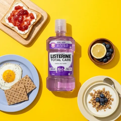 리스테린 그린티 마일드 750ml x4 + 250ml 랜덤 증정