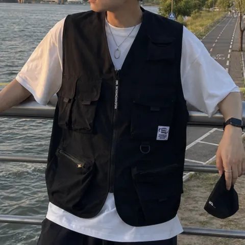 휴대폰, 보조배터리,지갑,메모장 넣기 좋은 조끼