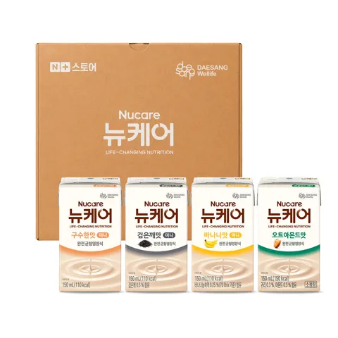 [네이버단독] 뉴케어 N150 시리즈 미니 구수한맛+검은깨+바나나+오트아몬드 150ml, 20개 [원산지:상세설명에 표시]