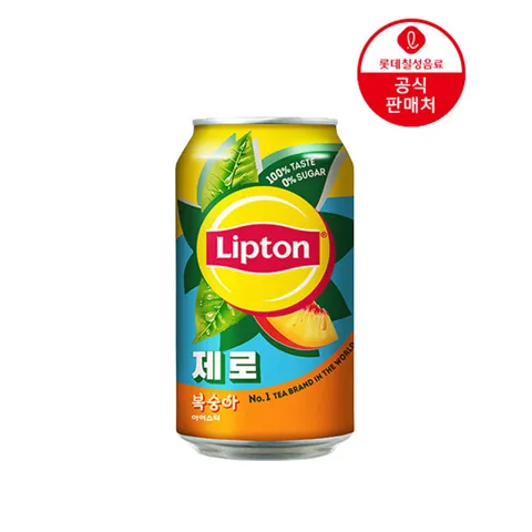 립톤 제로 아이스티 복숭아 355ml 24캔
