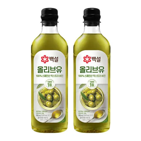올리브유 900ml 2개