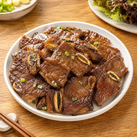 양념 la갈비 1kg 소고기 소 양념갈비 구이 캠핑음식 명절 설 추석 선물세트 [원산지:호주산, 미국산]