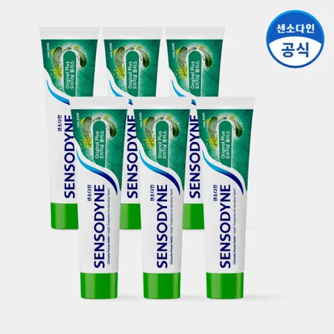 센소다인 오리지날 플러스 민감성 치약 100g x 6개