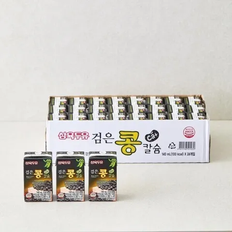 삼육두유 검은콩 칼슘 140ml 48팩