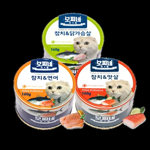 고양이캔 츄릅 160gx24개입 대용량 3종 모음전
