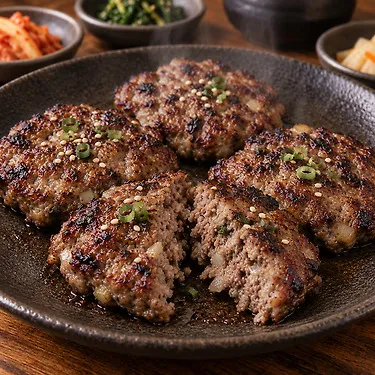 국내산 떡산적스테이크 육즙가득 떡갈비 1봉지(5개)