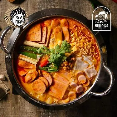 37년 전통 놀부 부대찌개600g 4팩(+사리면 2봉)